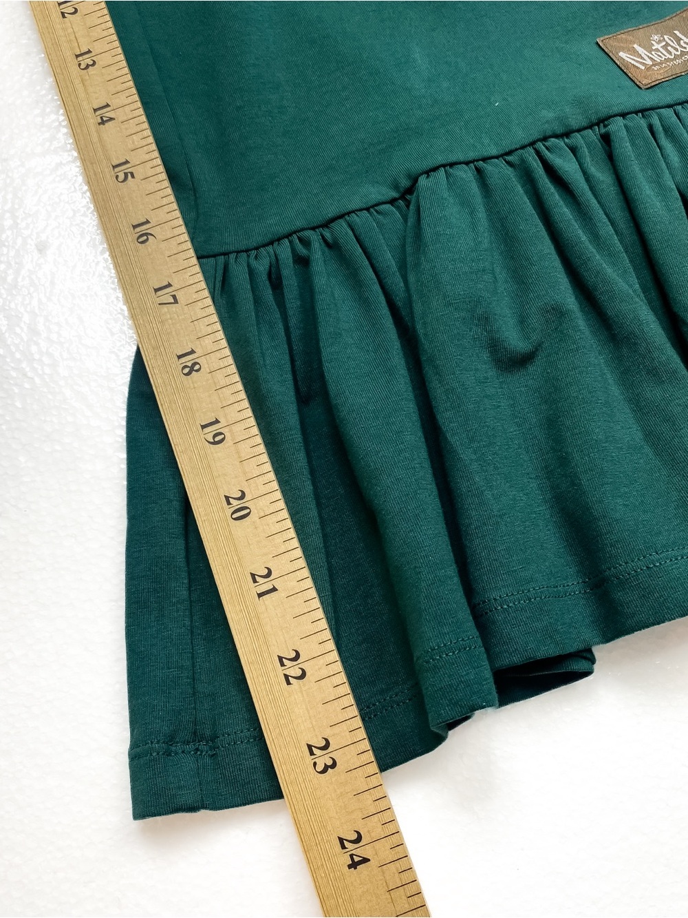 Matilda Jane Women’s Emerald Big Ruffles Pants with Button Details - Picture 8 of 9